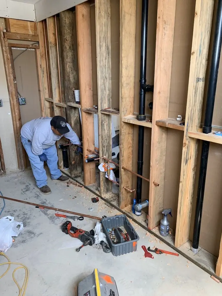 Commercial rough-in plumbing for Commercial Plumbing in Moreno Knolls